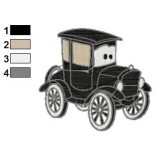 Lizzie Disney Cars Embroidery Design